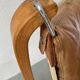 Vintage Falcon chair leather