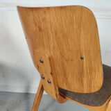6 vintage Scandinavian chairs 70s