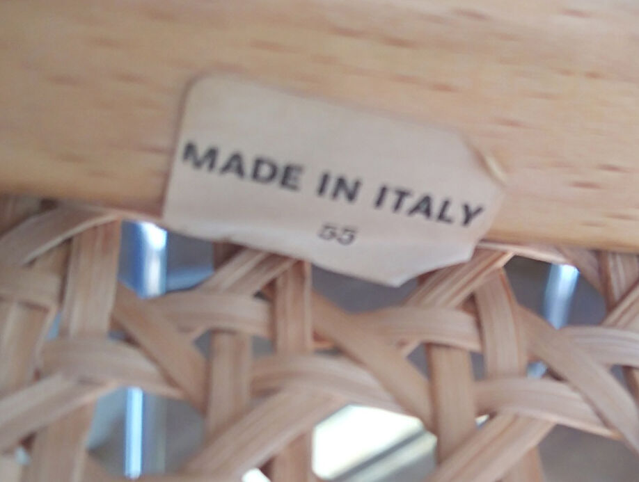 Cesca chair, Marcel Breuer design, Italian edition of the 70s/80s