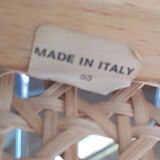 Cesca chair, Marcel Breuer design, Italian edition of the 70s/80s