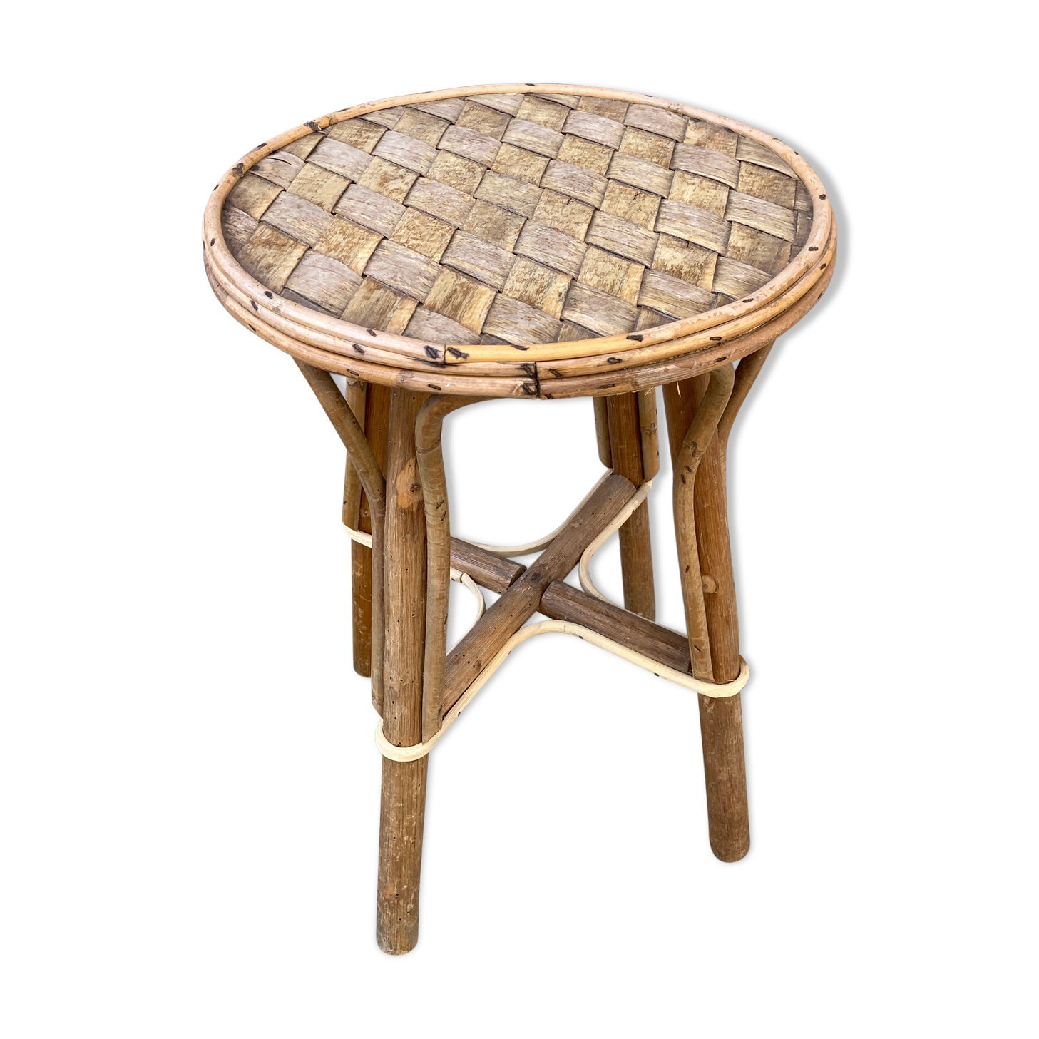Chestnut side table