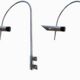 Tharsis wall lights by LP De La Oliva for Fase 1970s