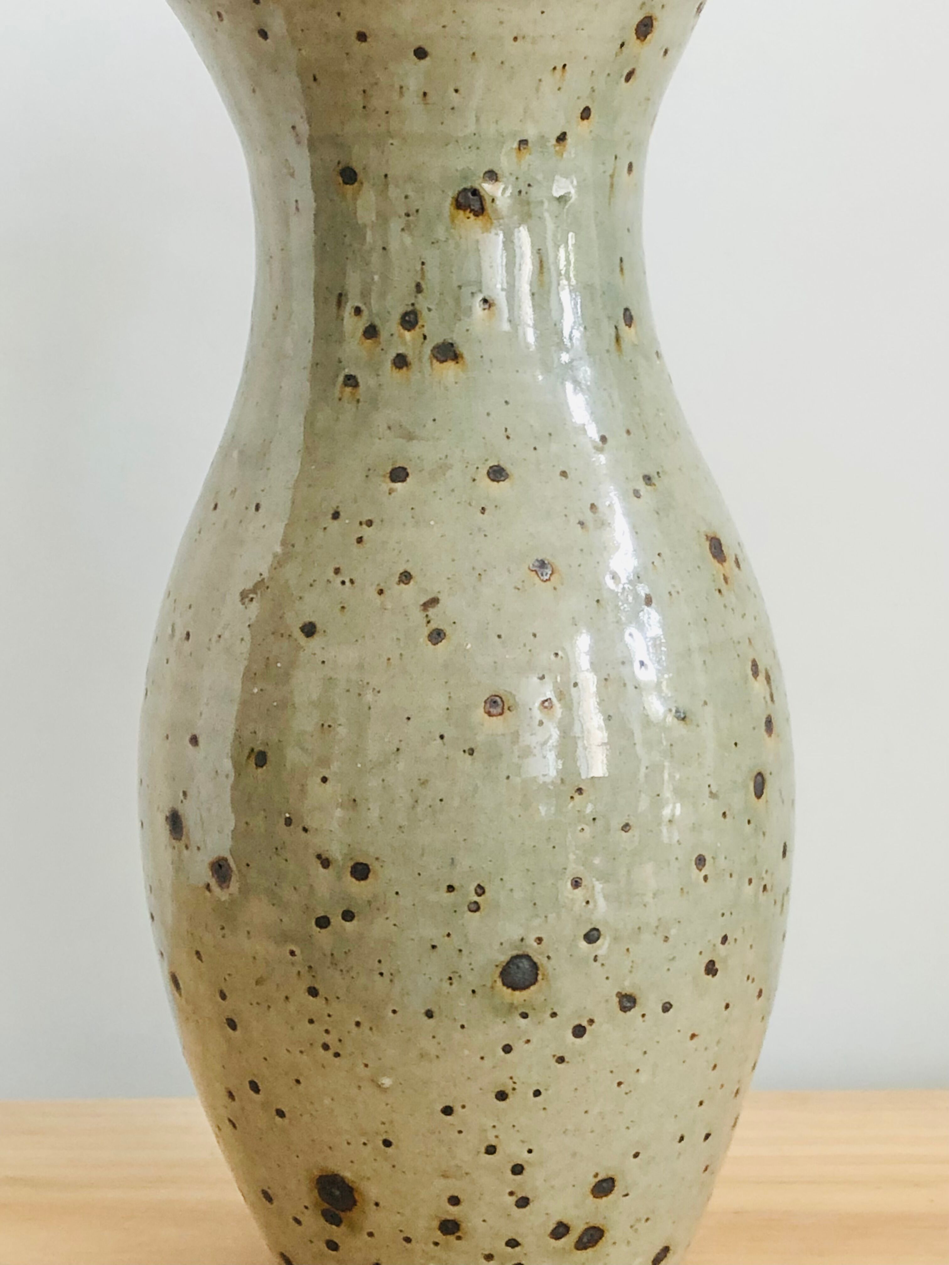 Vintage pyrite sandstone vase