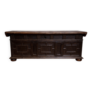 Coffre ancien en chêne - louis