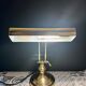 60s brass notary lamp