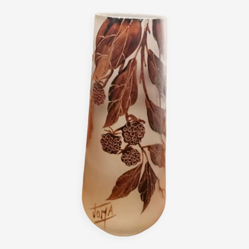 Vase art déco signé Joma