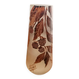 Vase art déco signé Joma