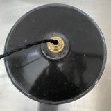 Lot 2 industrial hanging emaillee noires