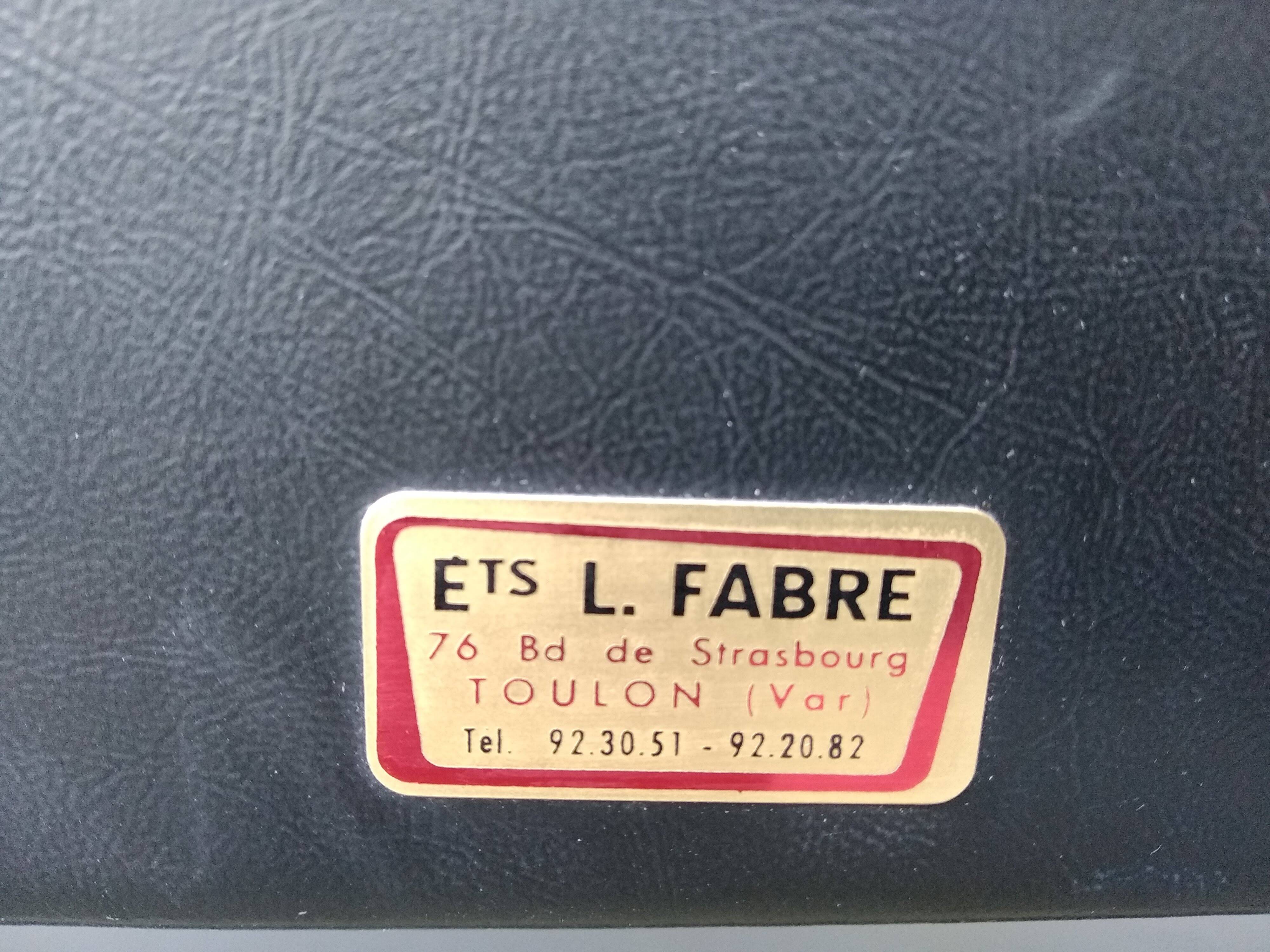 Faux leather office chair 1960s