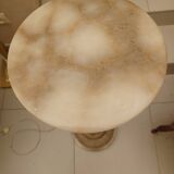 Illuminated marble column