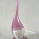 Heiner Dusterhaus Vase for Vera Walther Cobra German Art Glass Signed
