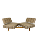 Vintage Daybed sofa bed design by Wilhelm Knoll model Stella from the 1960s.