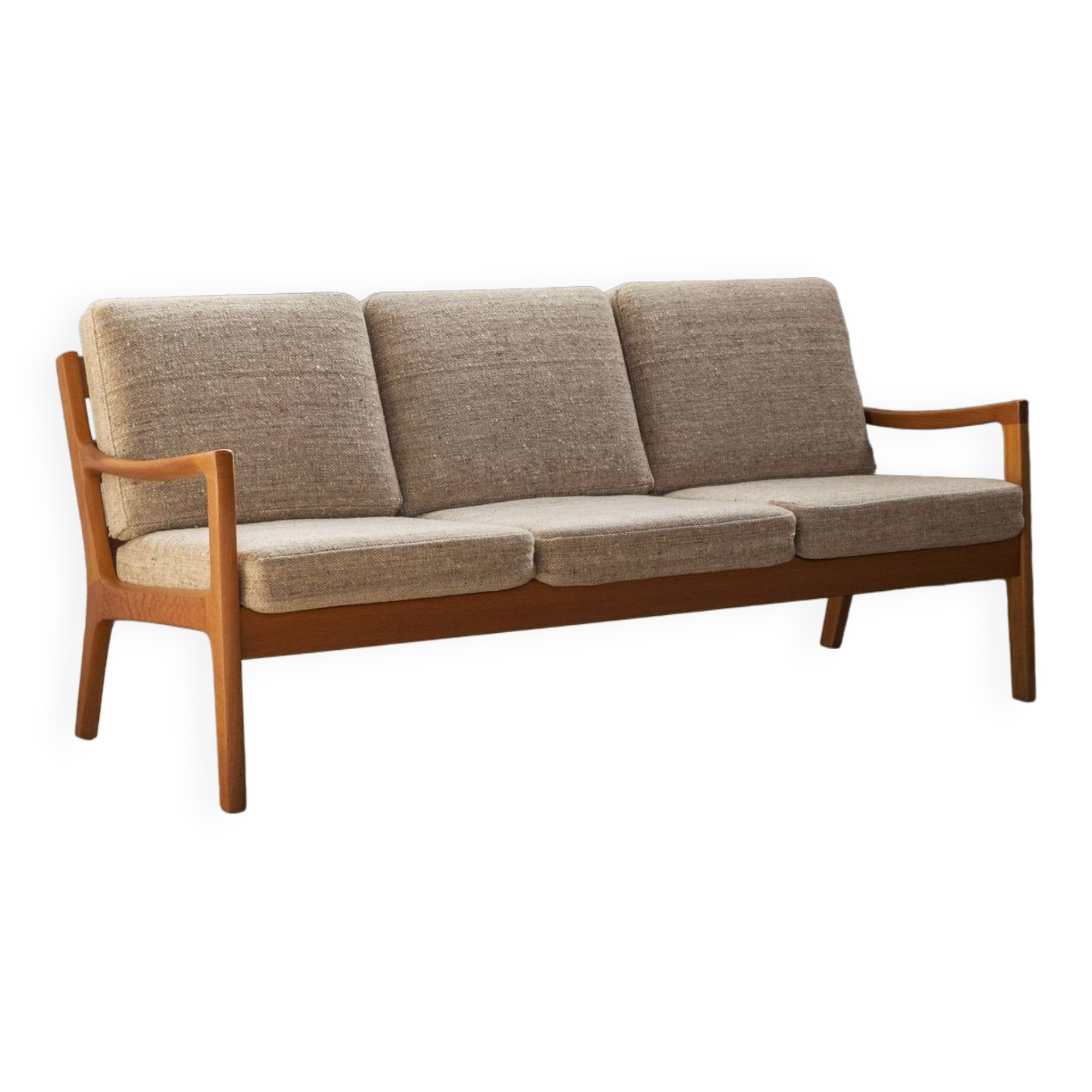 Ole Wanscher Senator 3-Seater Sofa, 1960s Denmark