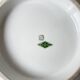 Vintage Limoges Porcelain Cake Stand with Floral Pattern