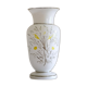 French antique opaline vase painted by hand