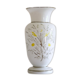 Vase opaline peint à la main français antique