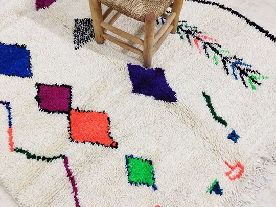 277x147cm Berbere Moroccan Carpet Azilal