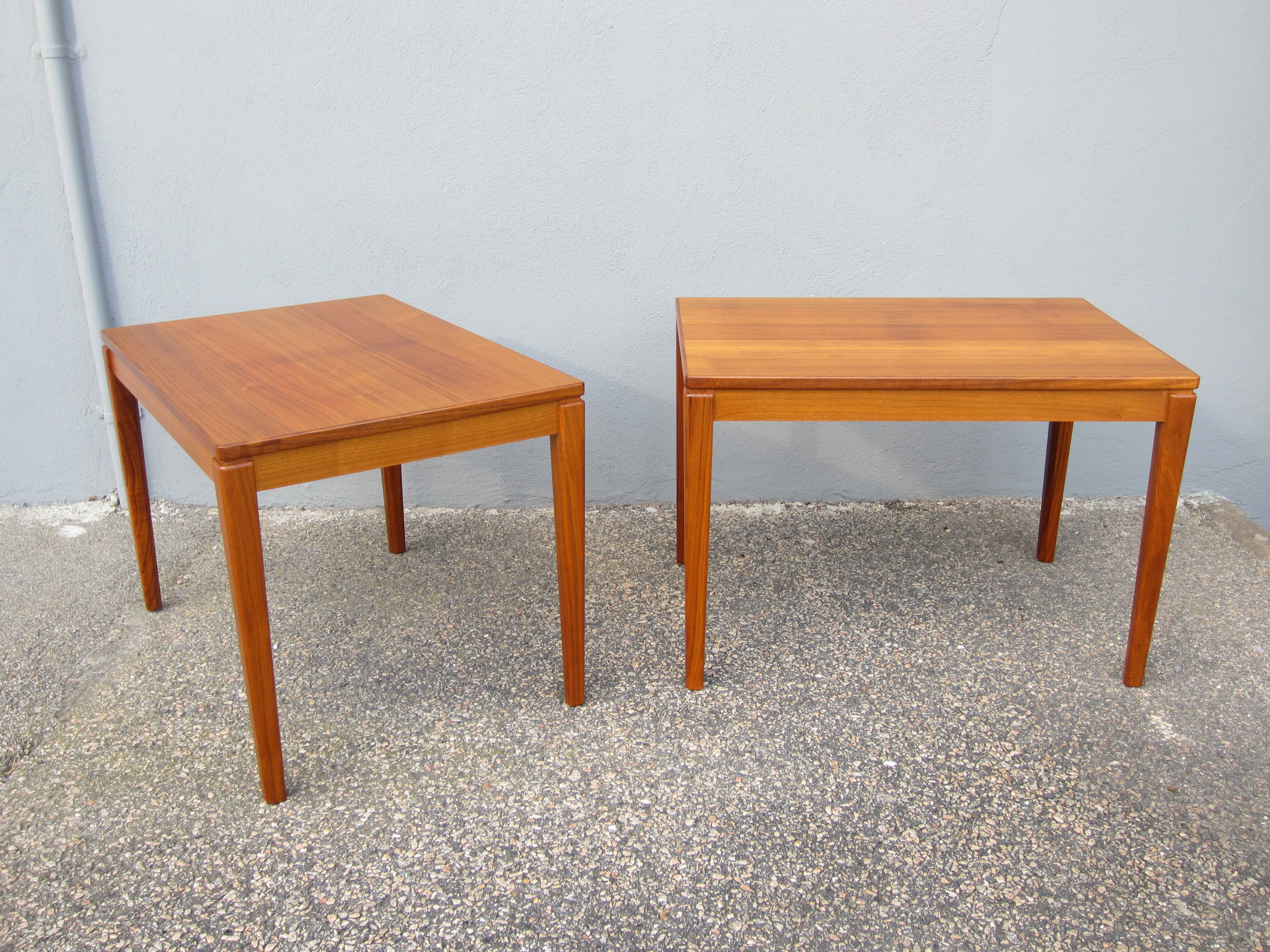 Scandinavian teak coffee table