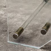 Console, altuglass, années 1970, dans le goût de Charles Hollis Jones