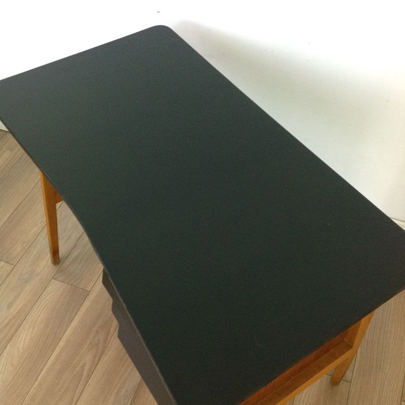 Black and wood office, 60s