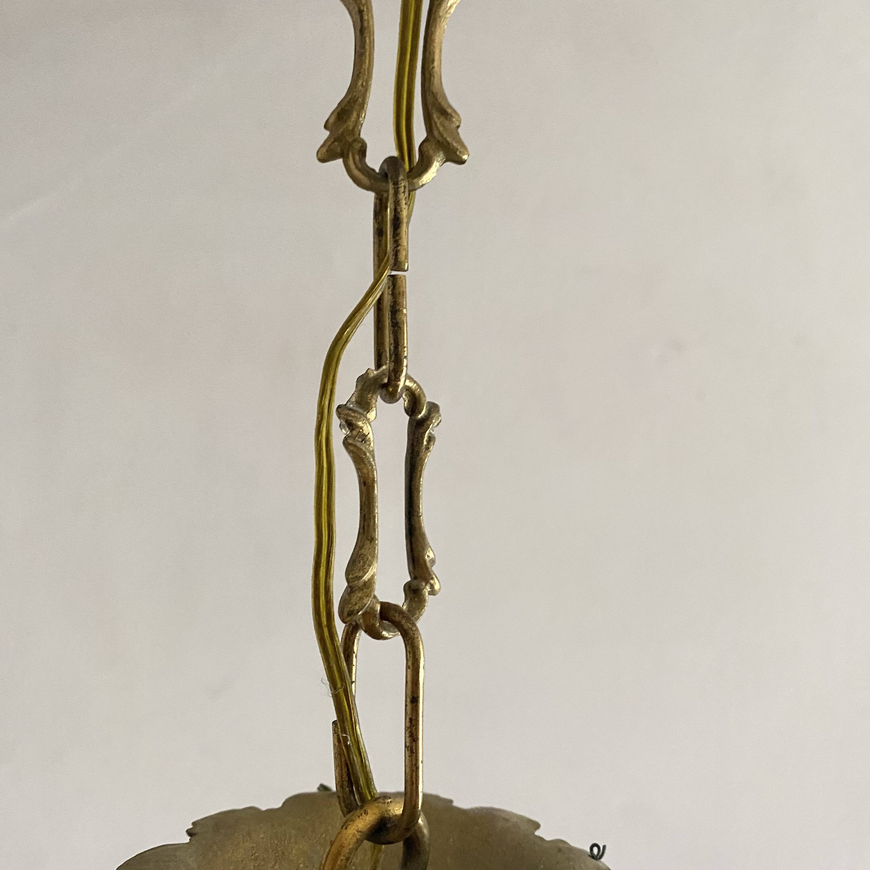 5-light tassel chandelier