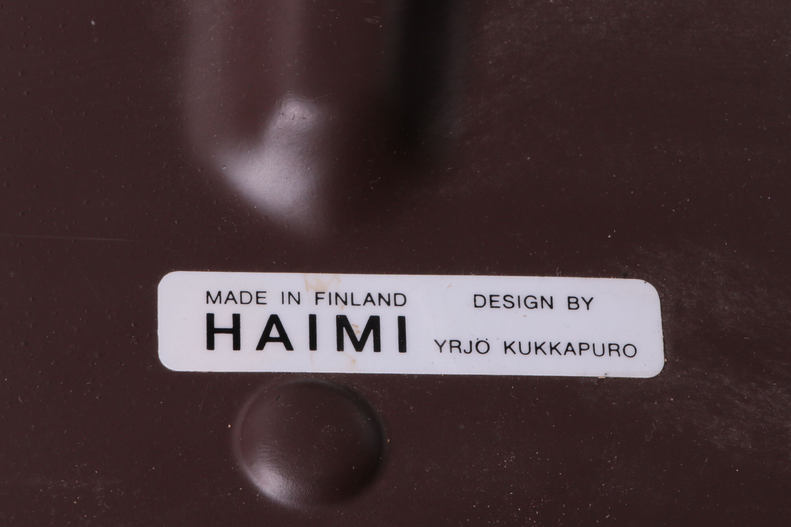 Yrjö Kukkapuro desk chair made by Haimi, Finland 1960s