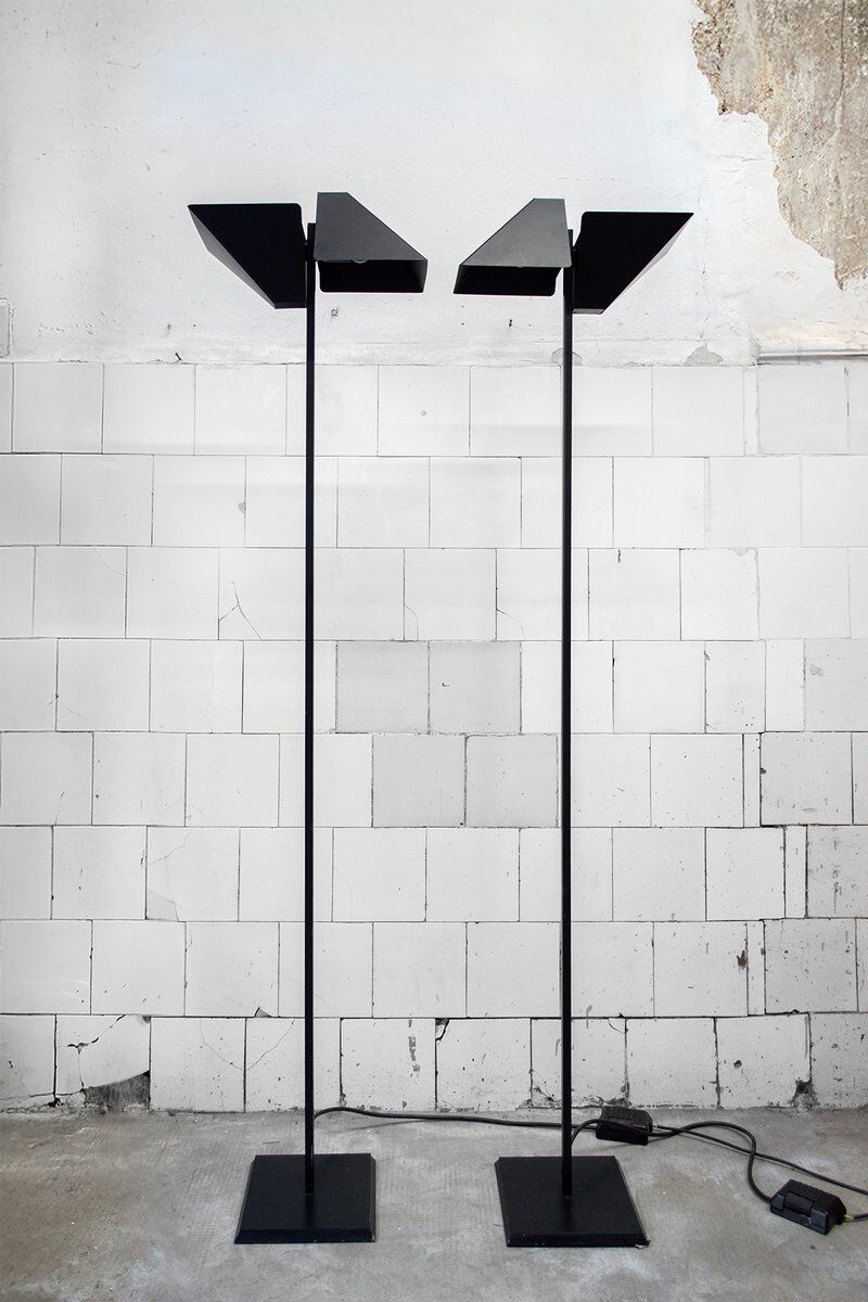 Paire de lampes réglables, années 80