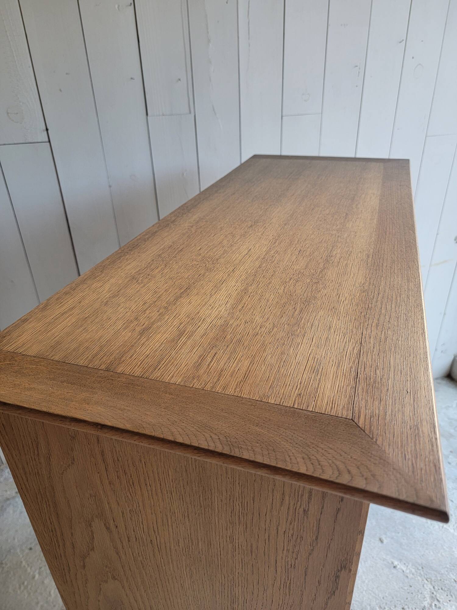 Vintage secretary with compass legs