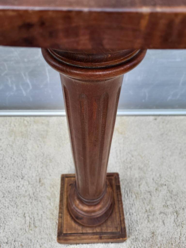 Church stand, 19th century Louis XVI style column