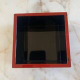 Bronze and lacquer box by Monique Gerber