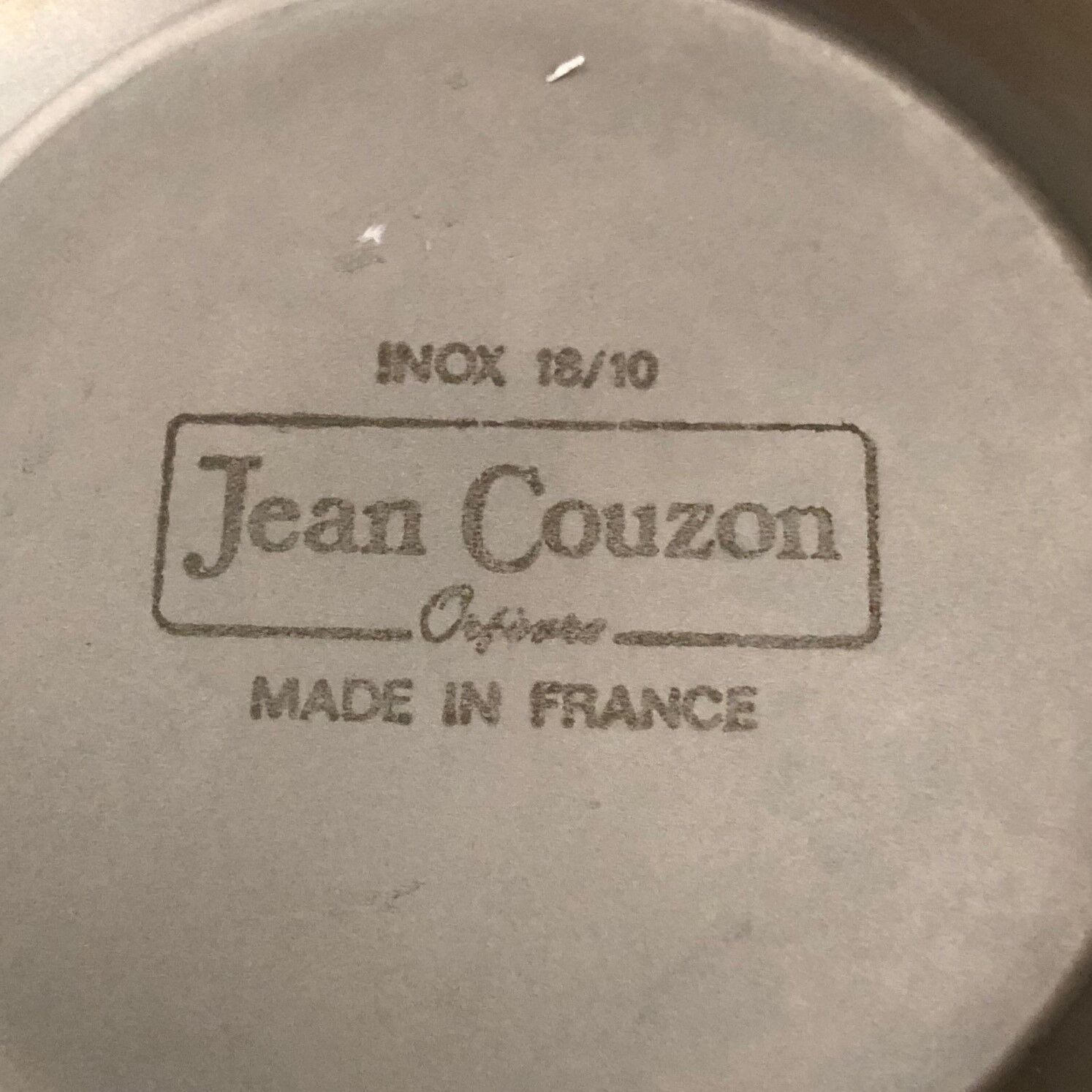 Stainless steel ice bucket Jean Couzon France