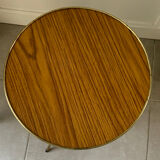 Tripod pedestal table 70s
