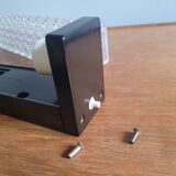 Large ERCO Bakelite & Pressed Crystal Wall Light – 33 cm – 1970 Design