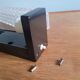 Large ERCO Bakelite & Pressed Crystal Wall Light – 33 cm – 1970 Design