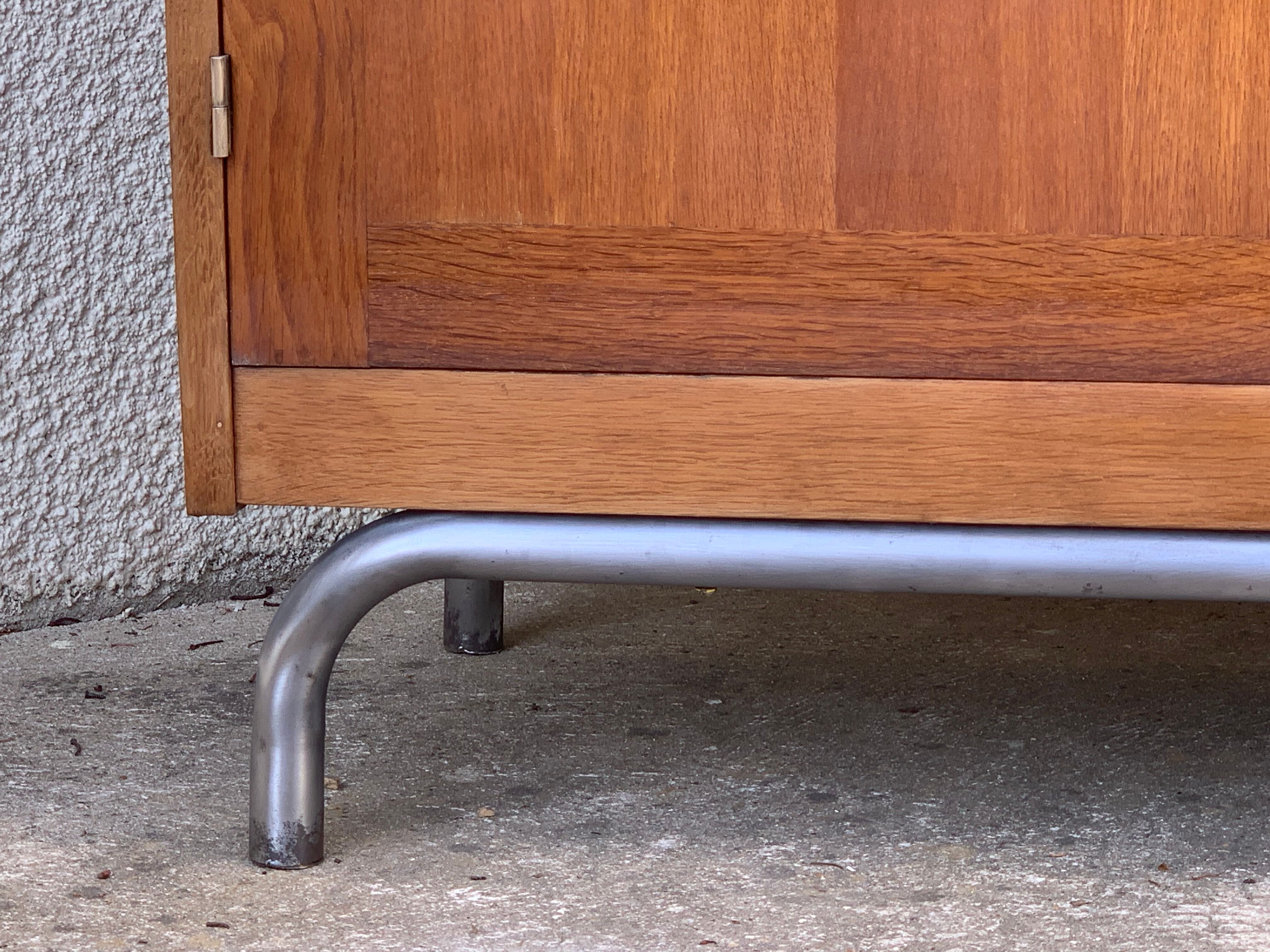 Glass cabinet from a primary school, 1950.