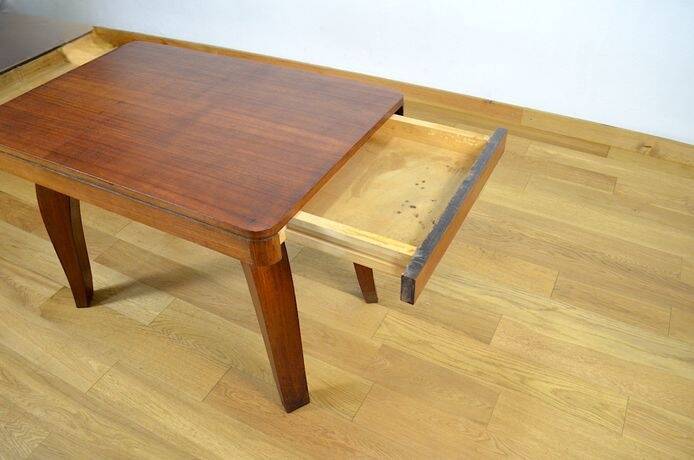 Small Art Deco Dining Table in Rosewood 1930