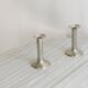 Pair of vintage silver-plated candlesticks