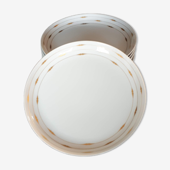 6 plates in Rosenthal porcelain design Tapio Wirkkala