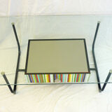 Top glass coffee table