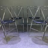 Suite de quatre chaises pliantes Yakamado