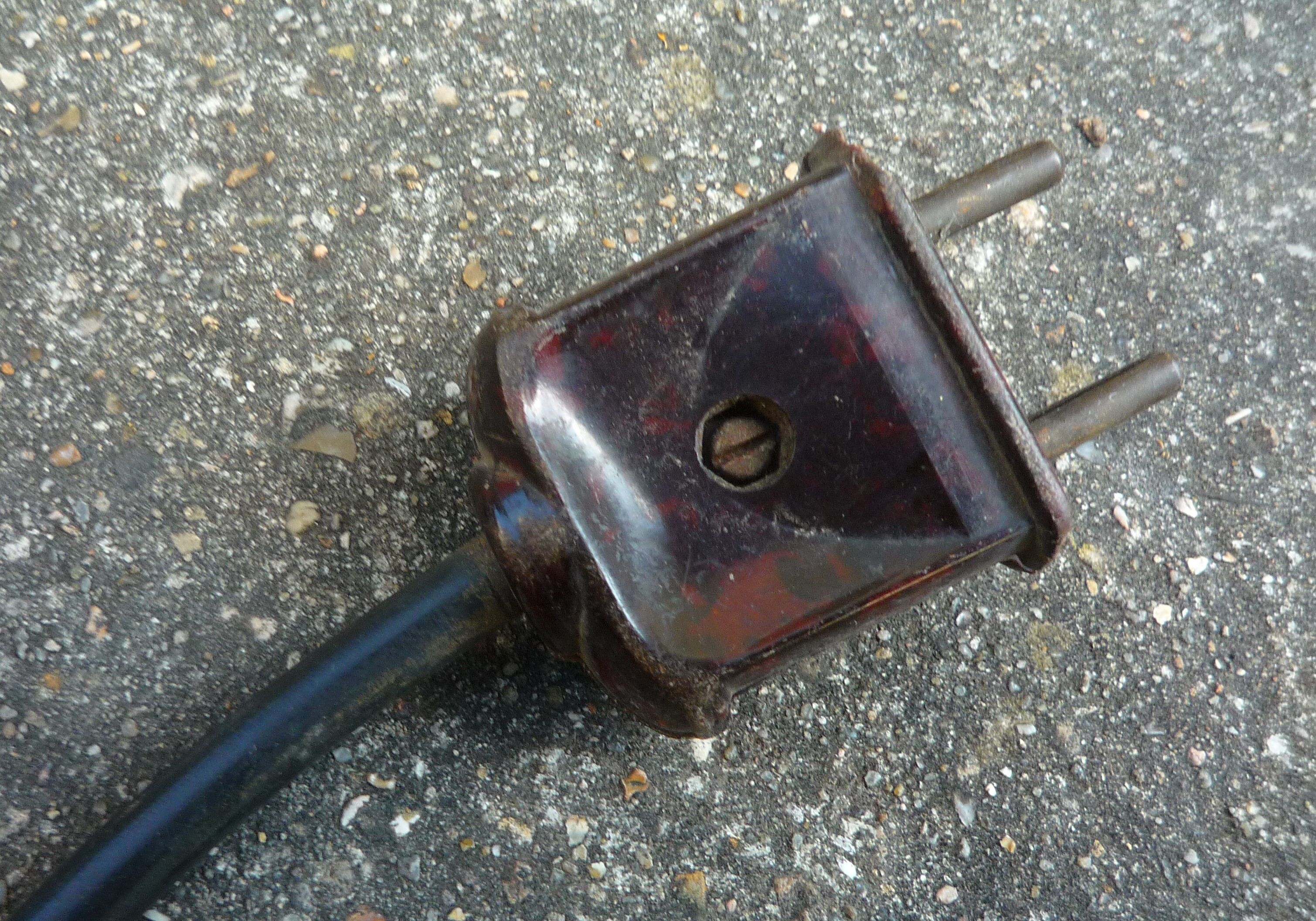 Industrial workshop walking lamp, vintage 1960s