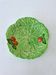 Vintage carlton ware cabbage and tomato slush plate made in england d 18.5 cm