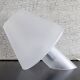 Vintage white glass Table Lamp, Vintage lighting, Mid Century, Mushroom light