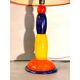 Multicolor Ceramic Totem Lamp, 1980