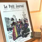 Advertising mirror "Le Petit Journal"