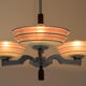 Mid-century Chandelier,Czechoslovakia,1950's.