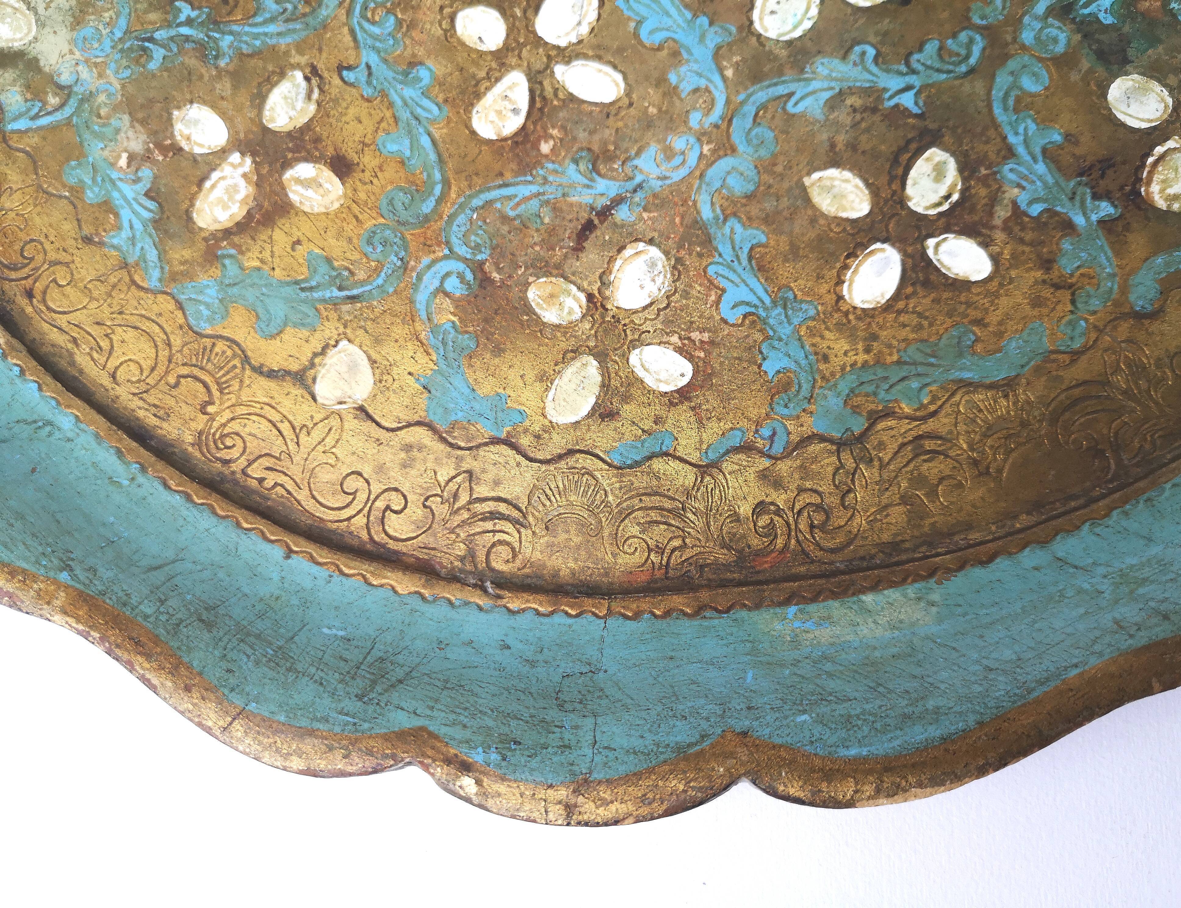 Vintage Florentine tray