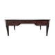 Bureau plat de style Louis XVI en marqueterie 196 cm