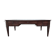 Bureau plat de style Louis XVI en marqueterie 196 cm