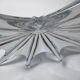 Baccarat crystal star coupe 40cm — perfect condition, authentic mark